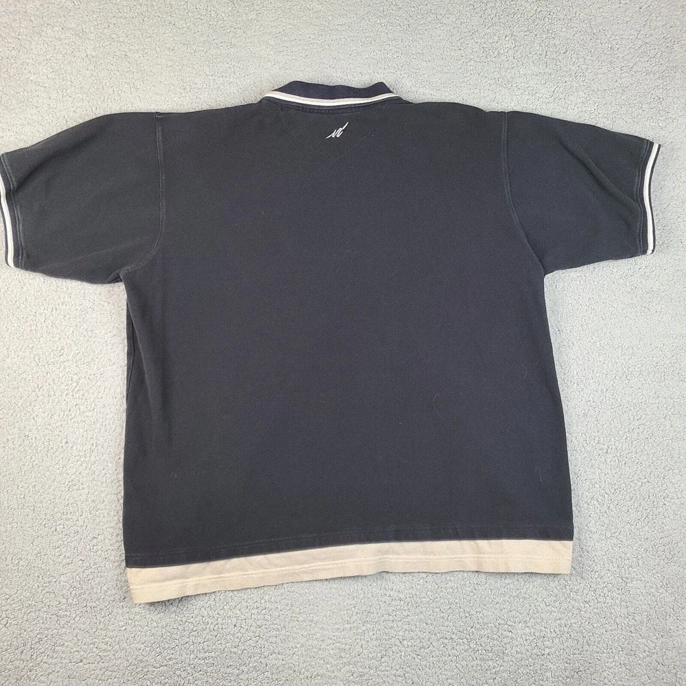Randy Moss Collection‎ Polo Shirt Mens XXL Black Short Sleeve Cotton
